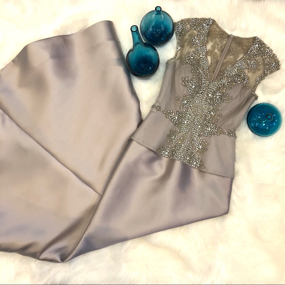Formal Evening Dress - Beaded